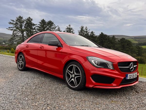Mercedes-Benz CLA Coupe, Petrol, 2013, Red