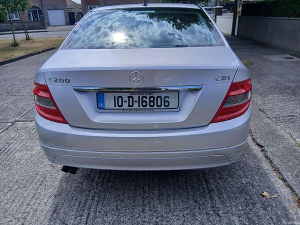 Mercedes-Benz C-Class Saloon, Diesel, 2010, Silver