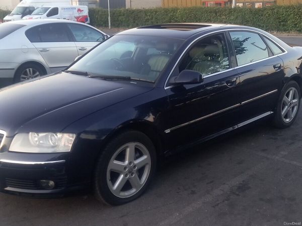 Audi A8 Saloon, Petrol, 2004, Blue