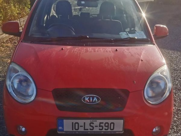 Kia Picanto Hatchback, Petrol, 2010, Red