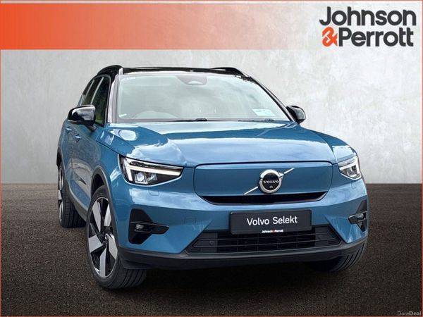 Volvo XC40 SUV, Electric, 2023, Blue