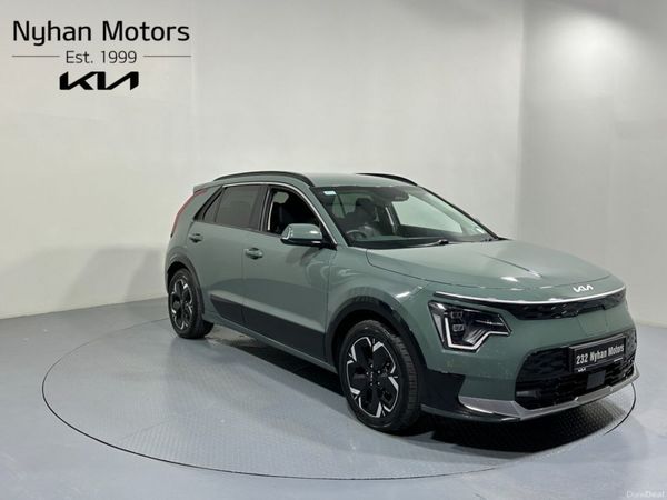 Kia Niro SUV, Electric, 2023, Green