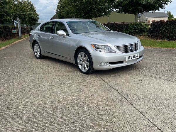 Lexus LS Saloon, Petrol Hybrid, 2009, Silver