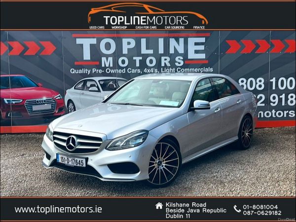 Mercedes-Benz E-Class Saloon, Diesel, 2015, Silver