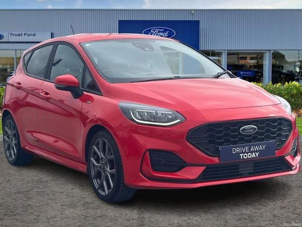 Ford Fiesta Hatchback, Petrol, 2023, Red