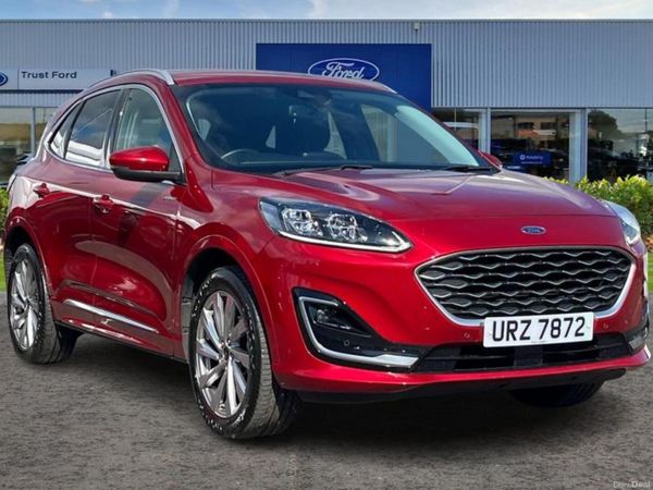 Ford Kuga SUV, Petrol Hybrid, 2023, Red