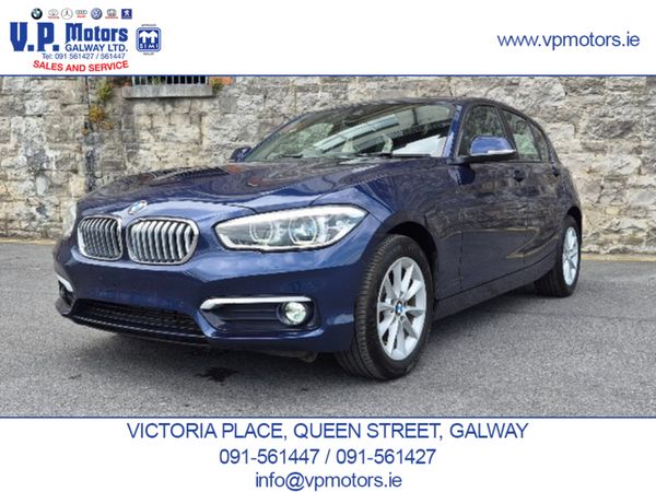 BMW 1-Series Hatchback, Diesel, 2018, Blue