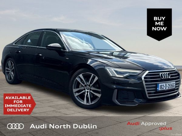 Audi A6 Saloon, Diesel, 2018, Black