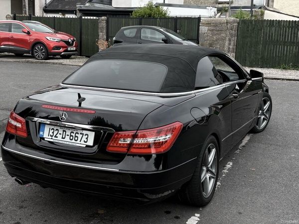 Mercedes-Benz E-Class Convertible, Diesel, 2013, Black