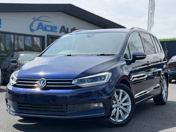 Volkswagen Touran MPV, Diesel, 2019, Blue