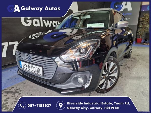 Suzuki Swift Hatchback, Petrol, 2018, Black