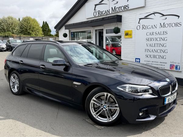 BMW 5-Series Estate, Diesel, 2016, Black