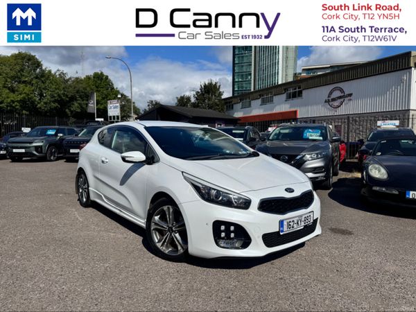 Kia ProCeed Hatchback, Diesel, 2016, White