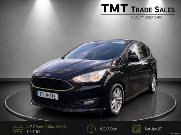 Ford C-Max MPV, Diesel, 2017, Black