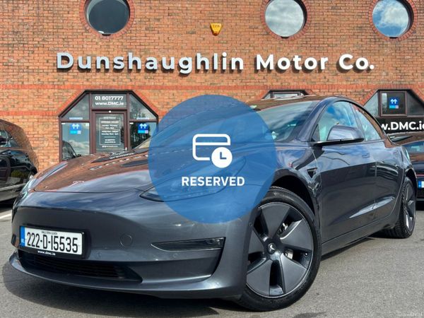Tesla Model 3 Saloon, Electric, 2022, Grey