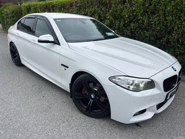 BMW 5-Series Saloon, Diesel, 2016, White