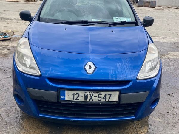 Renault Clio Hatchback, Ethanol Petrol, 2012, Blue