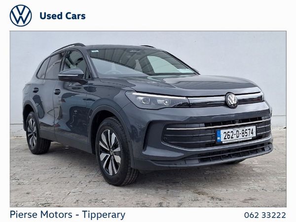 Volkswagen Tiguan SUV, Petrol Plug-in Hybrid, 2026, Grey