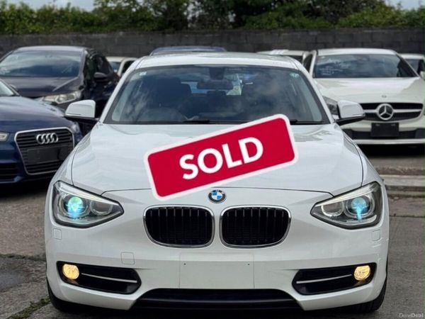 BMW 1-Series Hatchback, Petrol, 2015, White