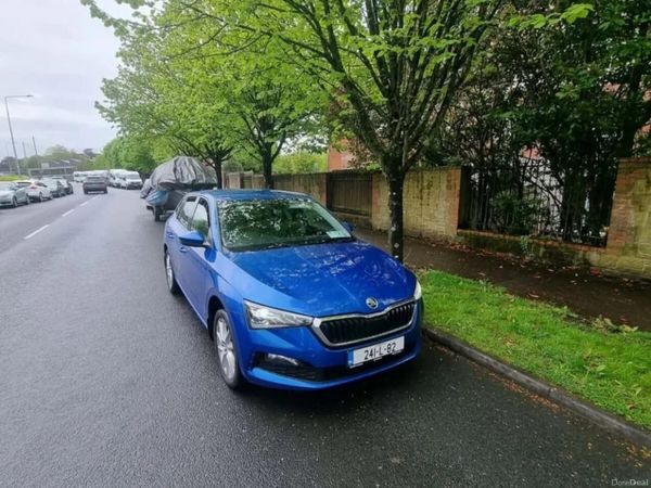 Skoda Scala Hatchback, Petrol, 2024, Blue