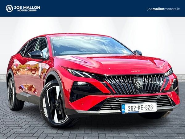Peugeot 408 Hatchback, Petrol Hybrid, 2026, Red