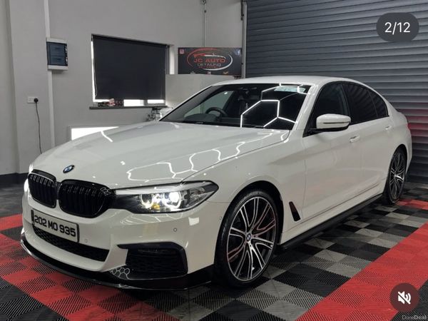 BMW 5-Series Saloon, Diesel, 2020, White
