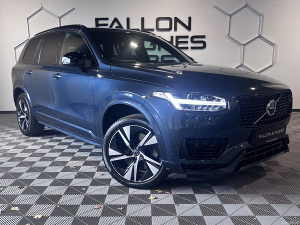 Volvo XC90 SUV, Petrol Hybrid, 2021, Blue