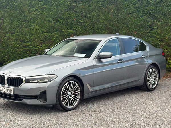 BMW 5-Series Saloon, Diesel, 2022, Blue
