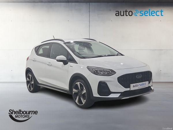 Ford Fiesta Hatchback, Petrol Hybrid, 2023, White