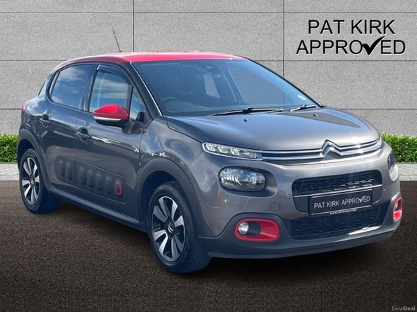Citroen C3 Hatchback, Petrol, 2018, Grey