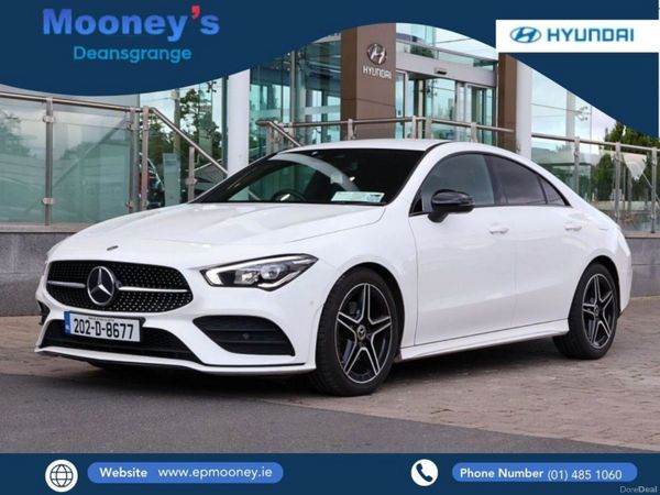 Mercedes-Benz CLA Saloon, Petrol, 2020, White