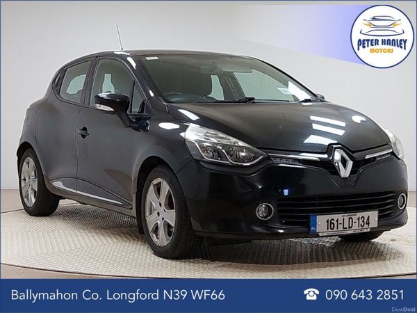 Renault Clio Hatchback, Petrol, 2016, Black