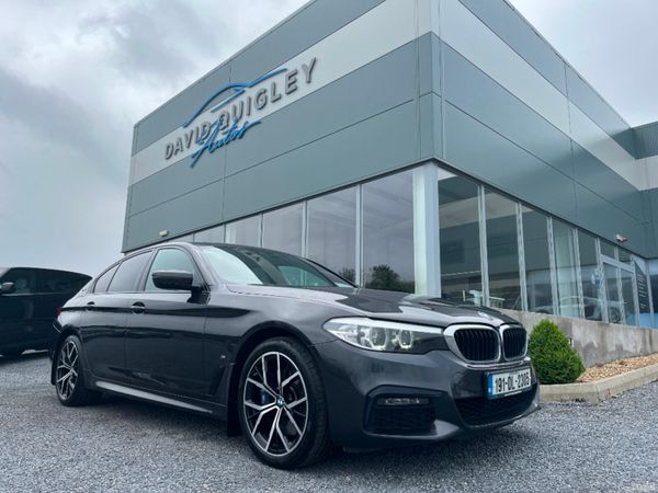 BMW 5-Series Saloon, Petrol Plug-in Hybrid, 2019, Grey