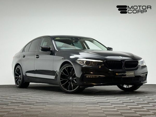 BMW 5-Series Saloon, Diesel, 2017, Black