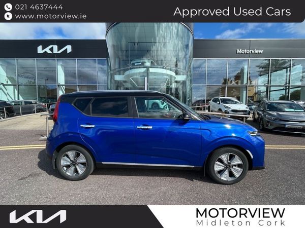 Kia Soul Hatchback, Electric, 2020, Blue