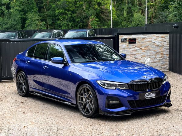 BMW 3-Series Saloon, Petrol Plug-in Hybrid, 2021, Blue