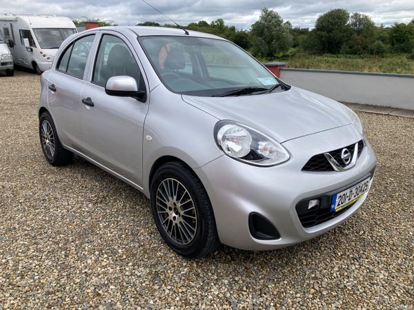 Nissan March Hatchback, Petrol, 2020, Silver