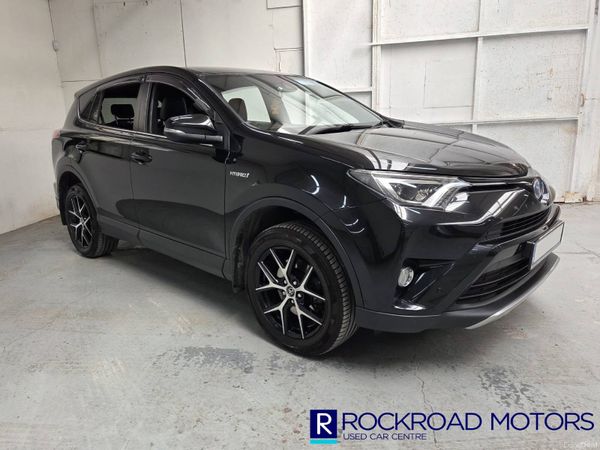 Toyota RAV4 SUV, Petrol Hybrid, 2018, Black