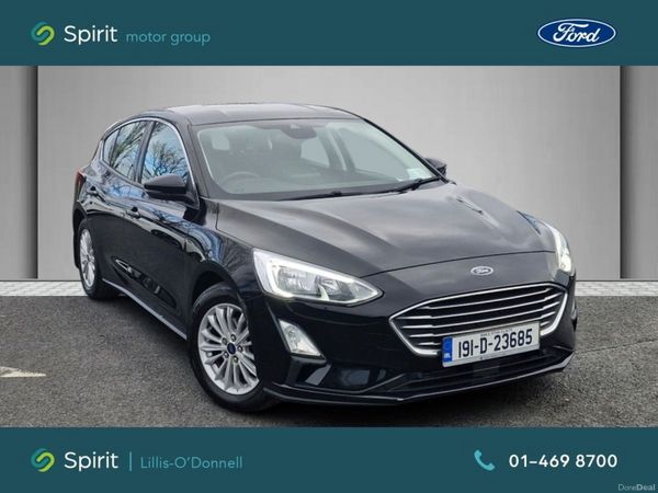 Ford Focus Hatchback, Petrol, 2019, Black