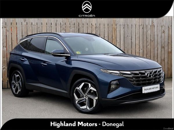 Hyundai Tucson SUV, Petrol Plug-in Hybrid, 2022, Blue