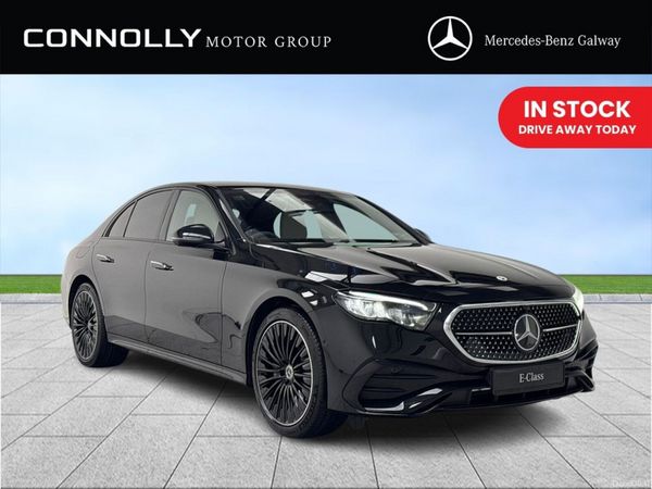 Mercedes-Benz E-Class Saloon, Diesel Plug-in Hybrid, 2026, Black
