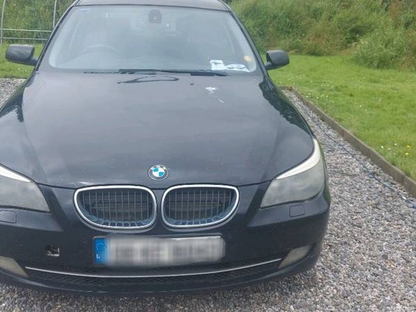 BMW 5-Series Saloon, Diesel, 2008, Black