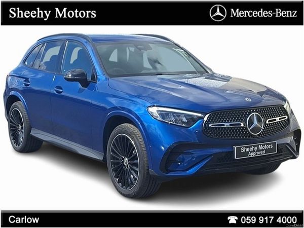 Mercedes-Benz GLC SUV, Petrol Hybrid, 2025, Blue