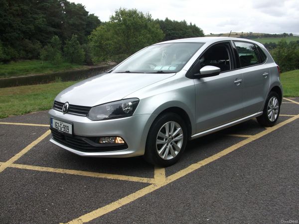 Volkswagen Polo Hatchback, Petrol, 2016, Silver