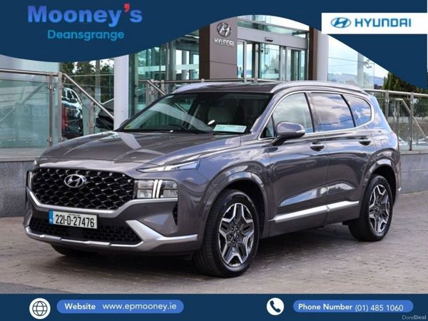 Hyundai Santa Fe SUV, Petrol Plug-in Hybrid, 2022, Silver