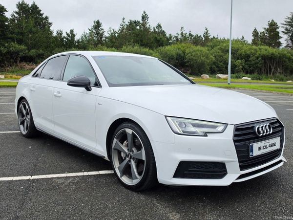 Audi A4 Saloon, Diesel, 2018, White