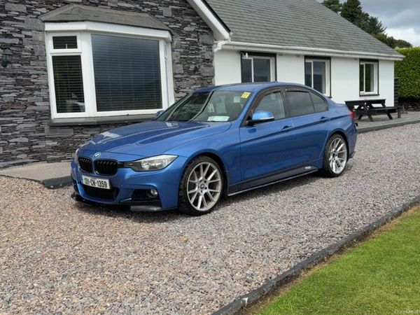 BMW 3-Series Saloon, Diesel, 2013, Blue