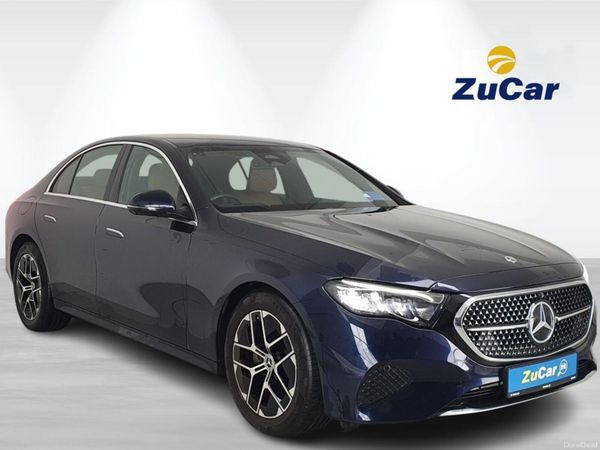 Mercedes-Benz E-Class Saloon, Diesel Hybrid, 2024, Blue