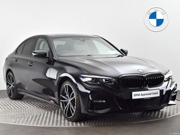 BMW 3-Series Saloon, Petrol Plug-in Hybrid, 2022, Black
