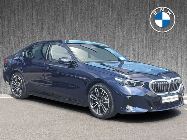 BMW 5-Series Saloon, Petrol Plug-in Hybrid, 2026, Blue